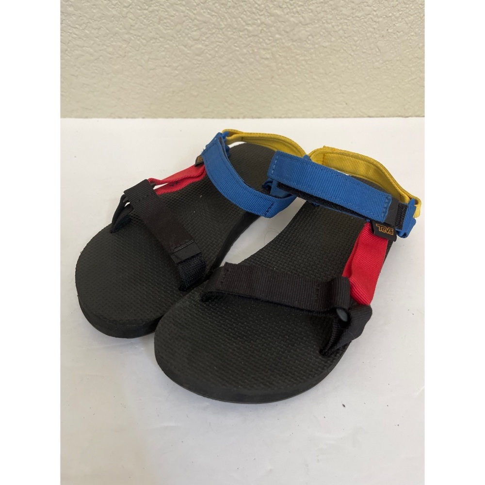 Teva Kids Primary Colors Classic Sandals Unisex Size 4